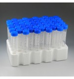 15 ml Polypropylene PP General Use Centrifuge Tubes, Blue Screw Caps