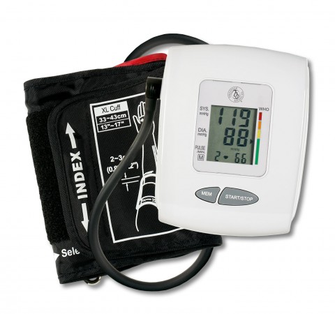 Fully Automatic Digital Blood Pressure Monitor, with Lg. Cuff Fully Automatic Digital Blood Pressure Monitor, with Lg. Cuff