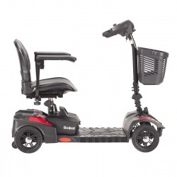 Scout Scooter 4-Wheel, 17.5" Folding Seat, 300 lbs Capacity