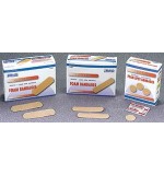 Plastic Bandages Thrift Strip 1" x 3" 100/Bx 24Bx/Cs