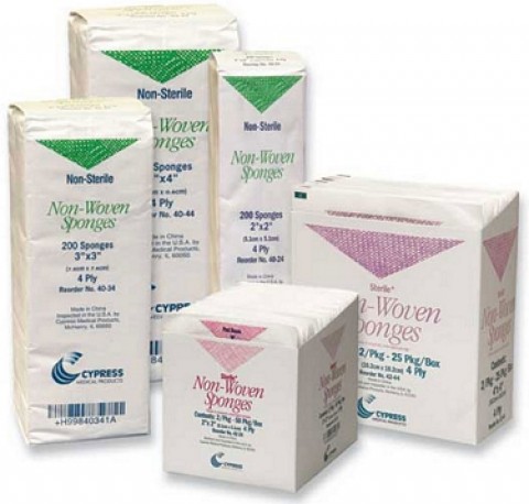 Gauze NW Non-Sterile 2"X2" 4 Ply 4000/Cs