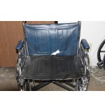 Used Wheel Chair Invacare 24" , Black & Blue